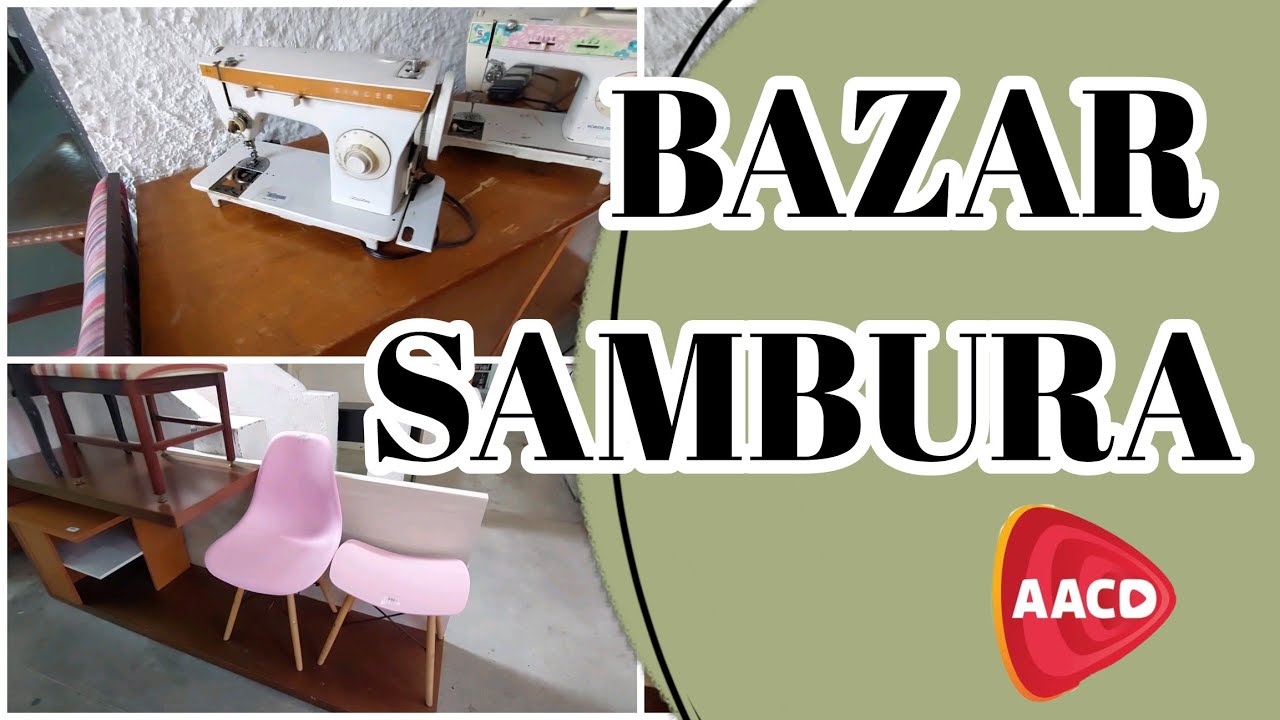 Bazar SAMBURÁ - Um dos maiores bazares beneficentes de São paulo - Brechô da AACD