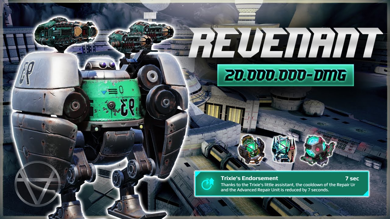 [WR] 🔥 IMMORTAL Revenant Does 20,000,000 DAMAGE – Mk3 Gameplay | War Robots