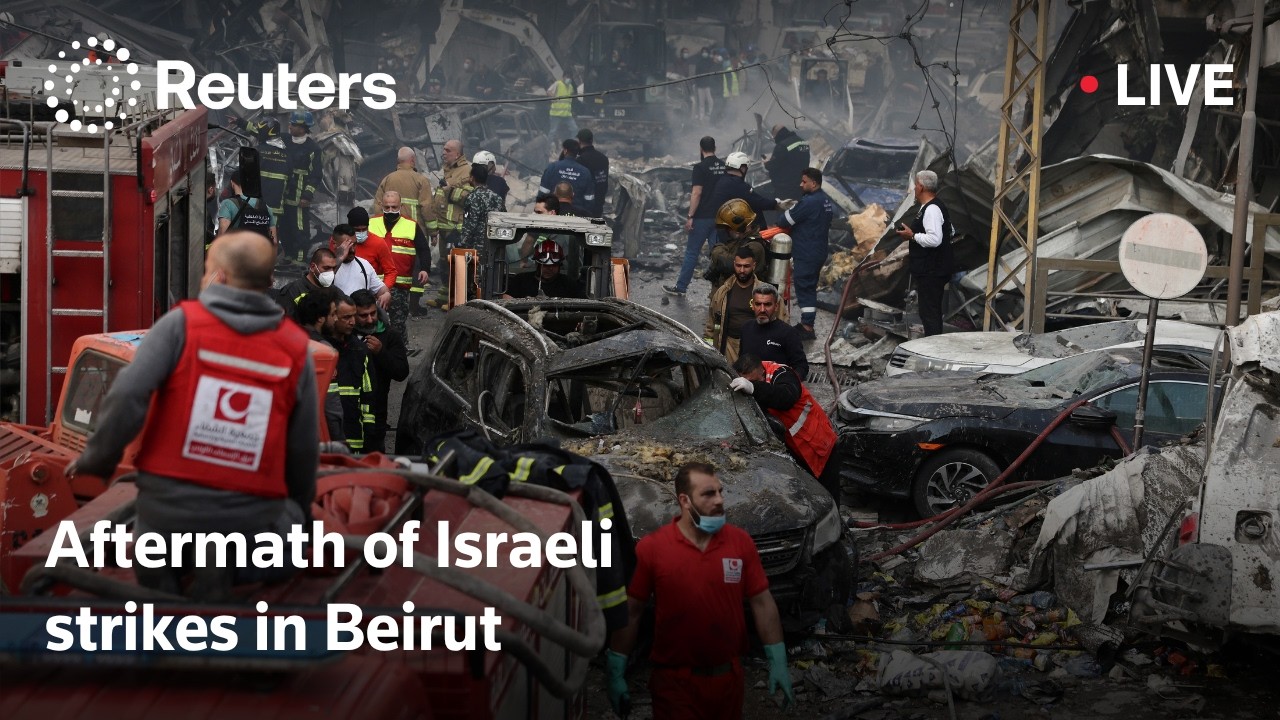 LIVE: Aftermath of Israeli strikes in Beirut