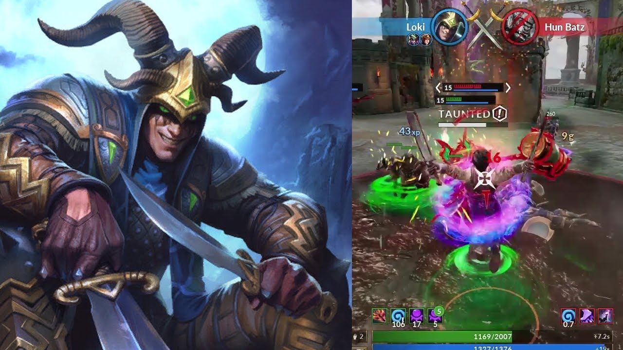 THIS IS HOW YOU DO DAMAGE WITH LOKI!!! SMITE 2 JOUST