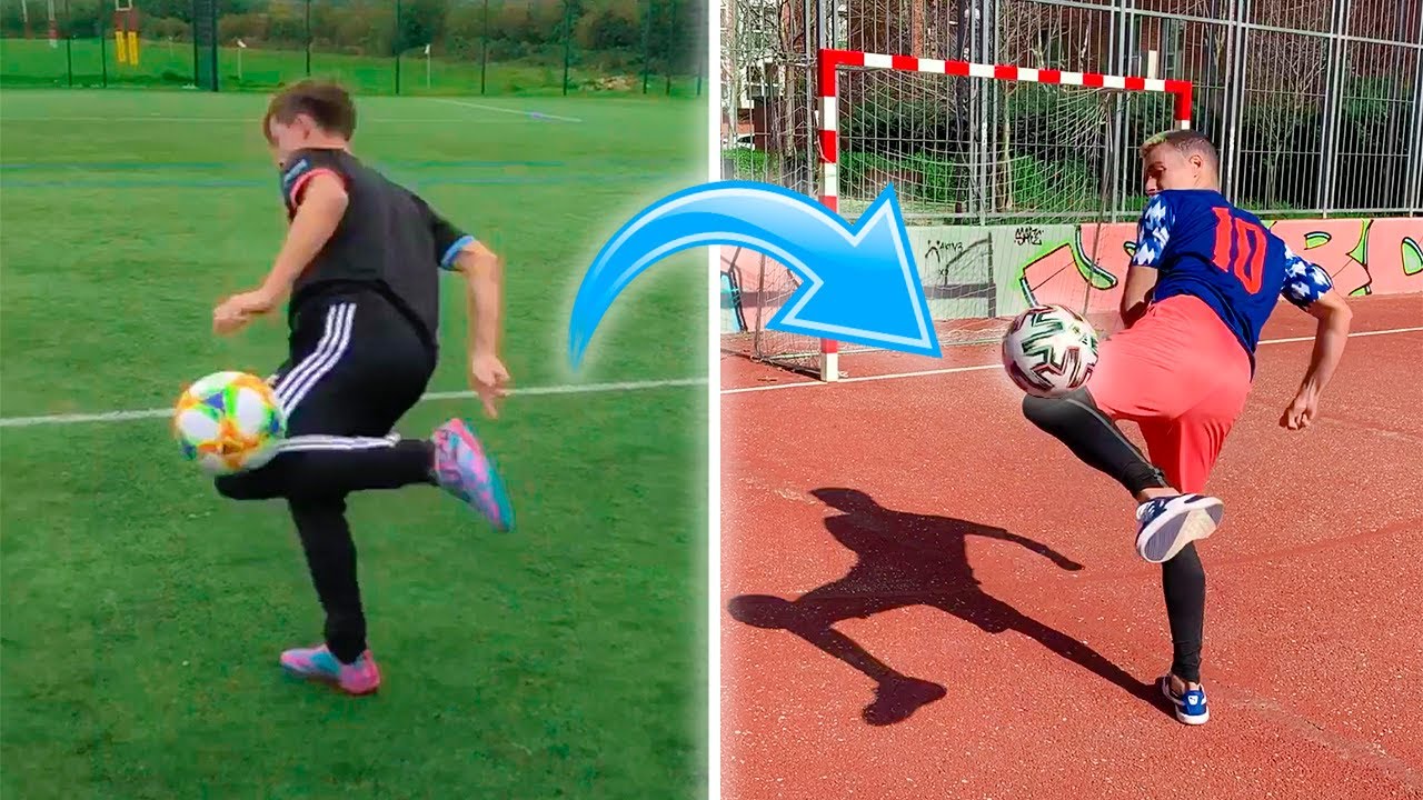 ME RETAN A REPETIR ESTOS REGATES ÉPICOS DE FÚTBOL ¿LO CONSIGO? - Retos Epicos de Futbol