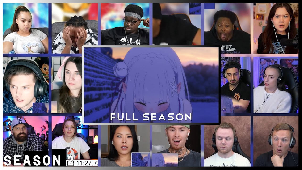 Re:Zero Season 2 Full Reaction Mashup | ゼロから始める異世界生活