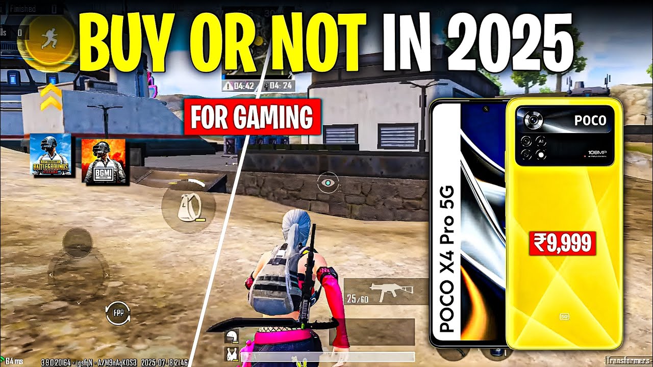 Poco X4 Pro 5G for PUBG/BGMI Gaming in 2025 | Buy or Not?