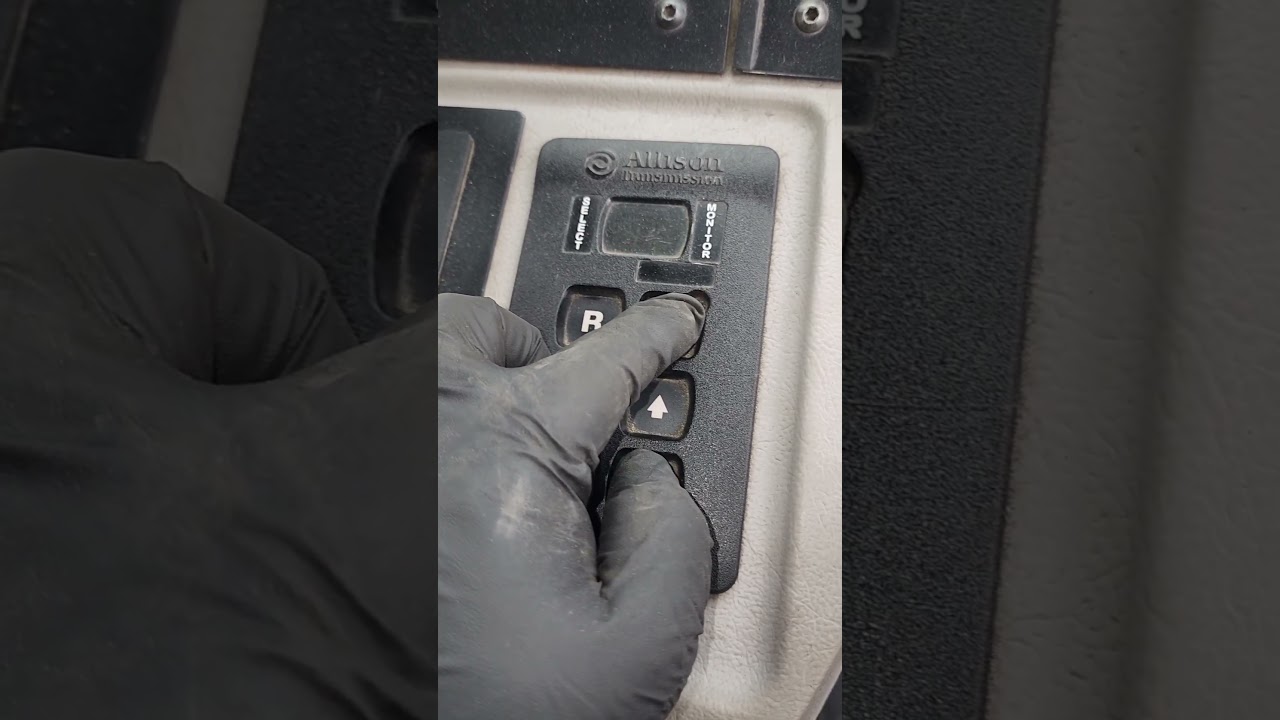 PO897 ALLISON TRANSMISSION #fault code check and Reset #heavy diesel works short video 🛠👍