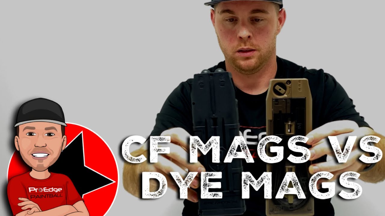 Planet Eclipse CF 20 Mag VS Dye Magazines - Continuous Feed Mags now Available at ProEdgePb.com