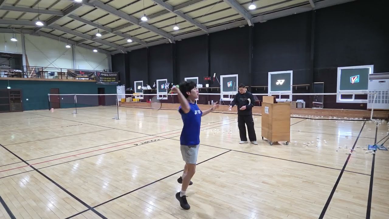 26.03.08 Badminton Lesson 🏸 설기