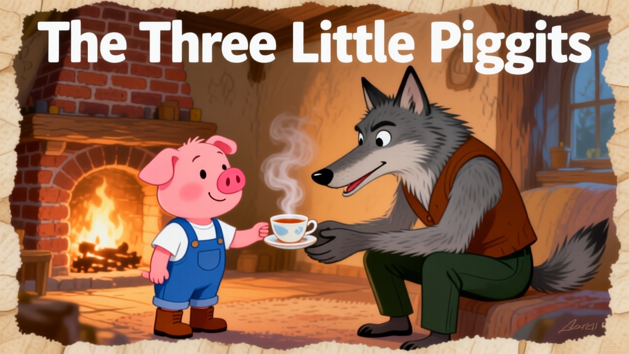 The Three Little Piglets: A Moral story and Bedtime Story