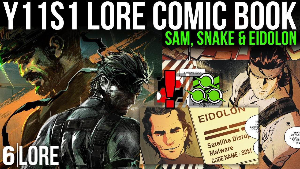 Y11S1 Comic Book: The END of Silent Hunt, Sam, Snake and Eidolon - R6 Lore