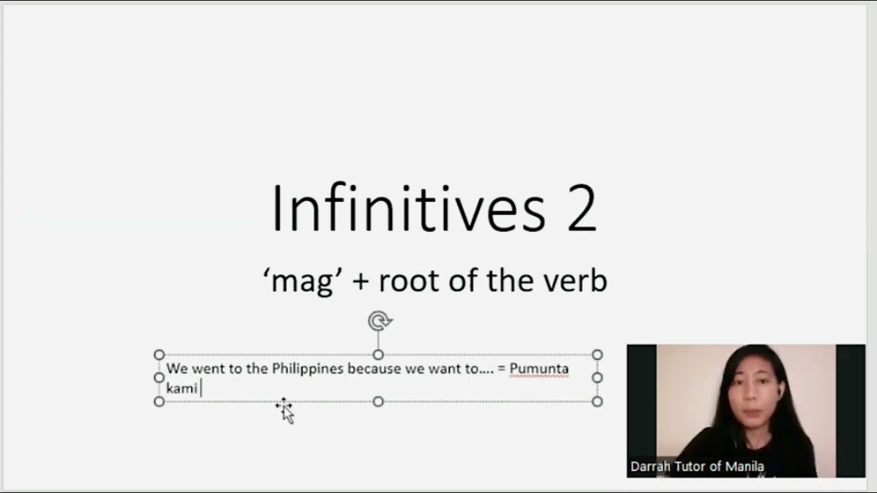Tagalog Online Course (excerpt) | Learn to Speak Filipino with Tutor of Manila