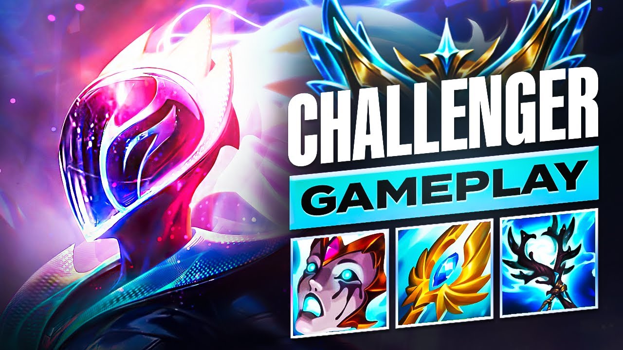 CARRYING CHALLENGER WITH LUX - Season 15 Split 2 SoloQue - Lux Builds & Runes