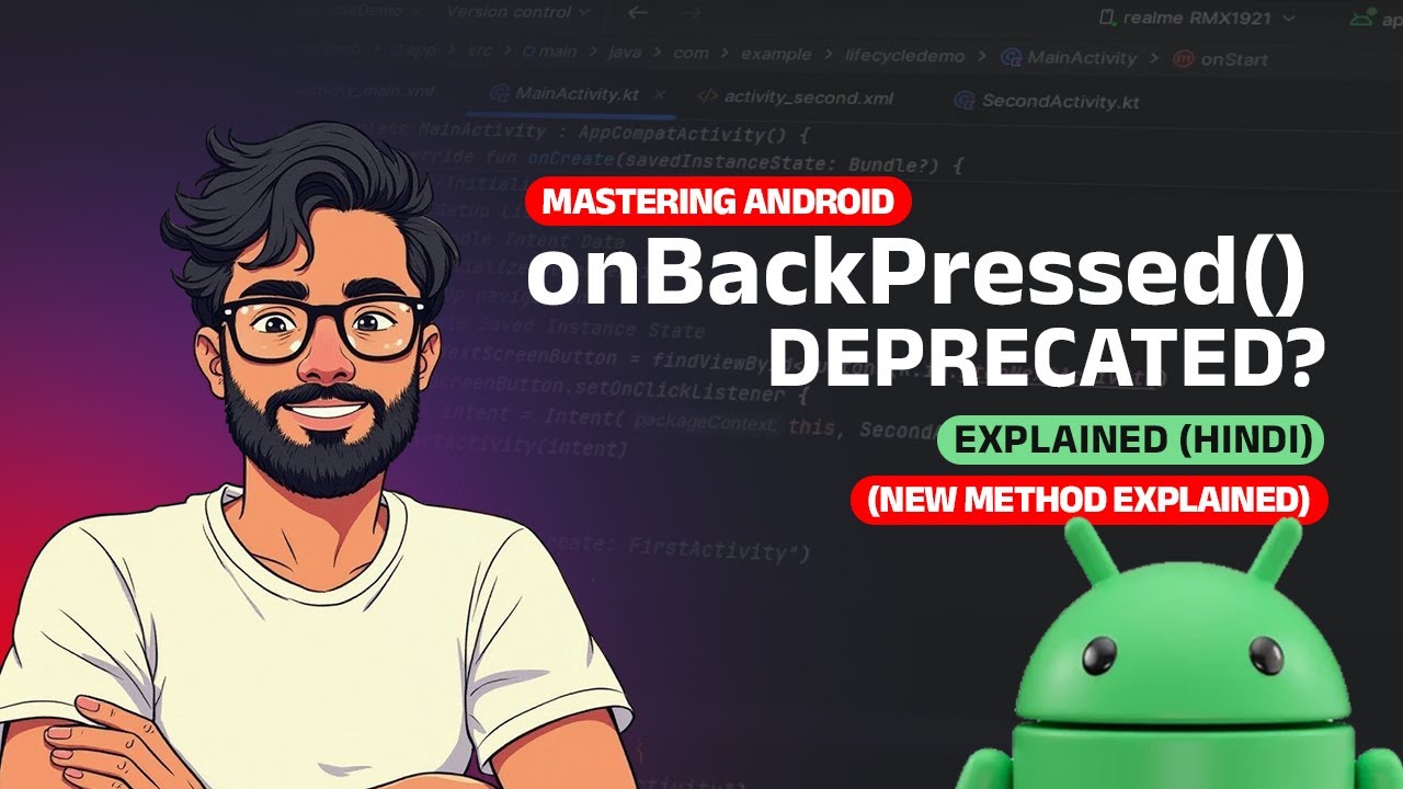 onBackPressed() Deprecated? Handle Back Press in Activity the Right Way! (New Method Explained)