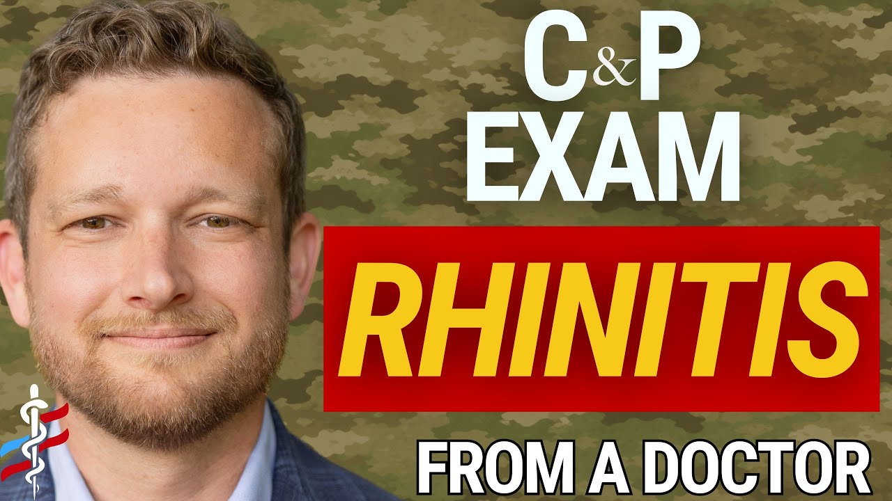 Rhinitis C&P Exam: Exactly What to Say to Get the Rating You Deserve | VA Disability