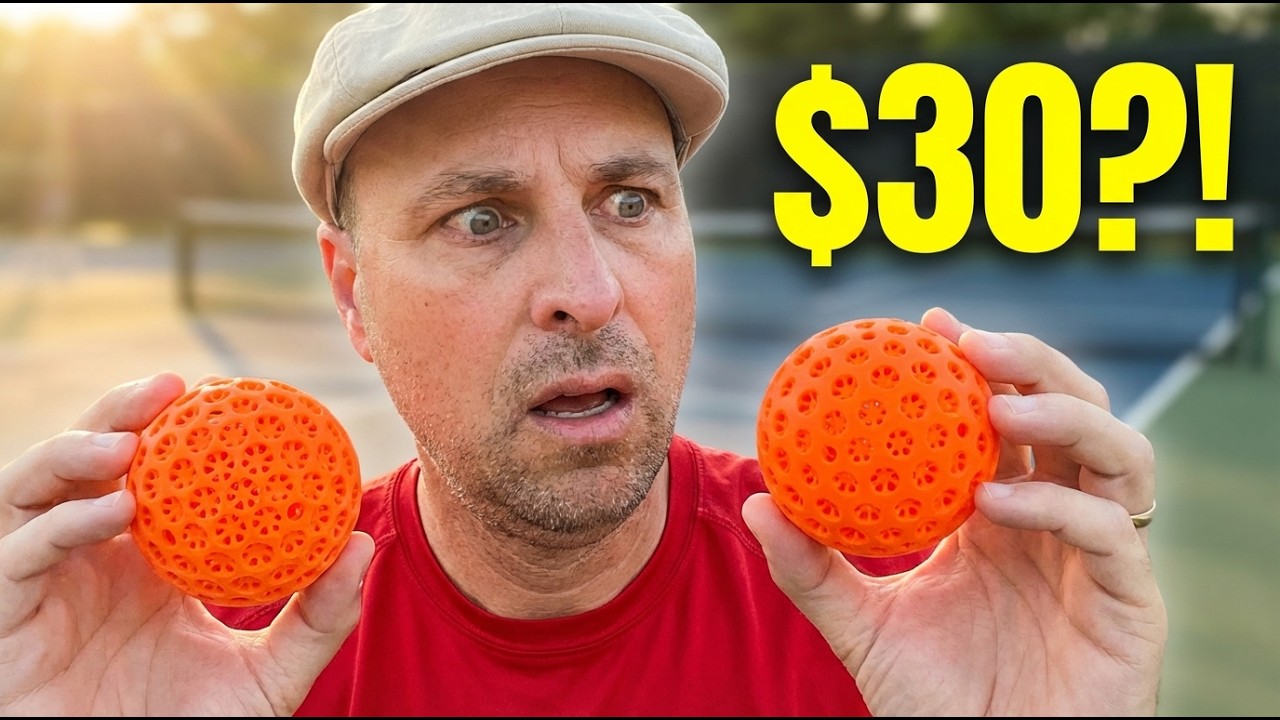 Are 3D Printed Pickleballs Worth $30 Each?
