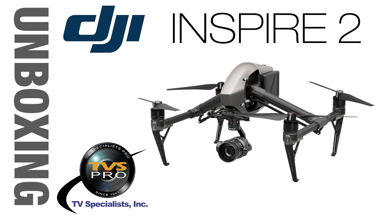 DJI Inspire 2 Unboxing & FPV Camera