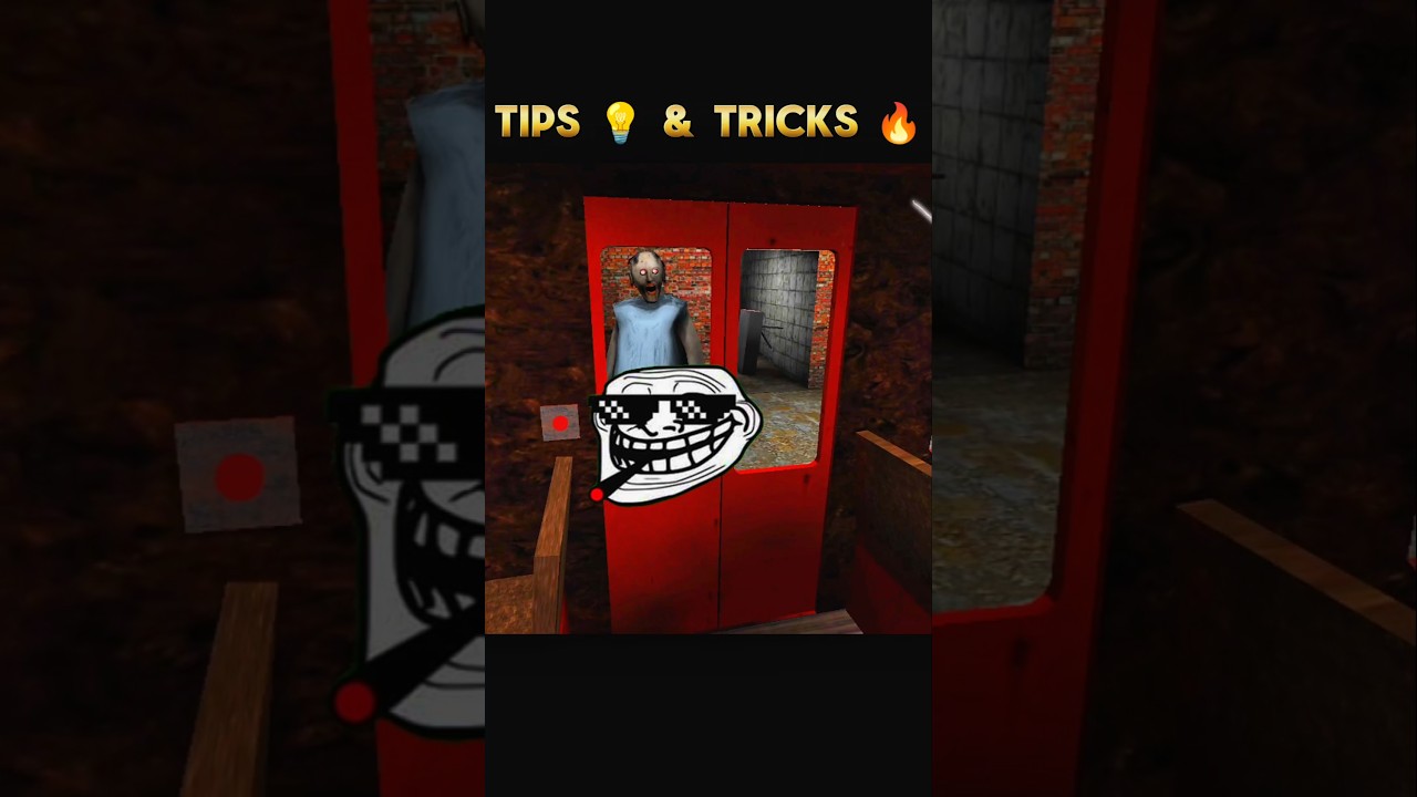 granny 3 ke train ki tips and tricks 💡#granny #granny3 #granny2 #grannygame #13plus #Horror