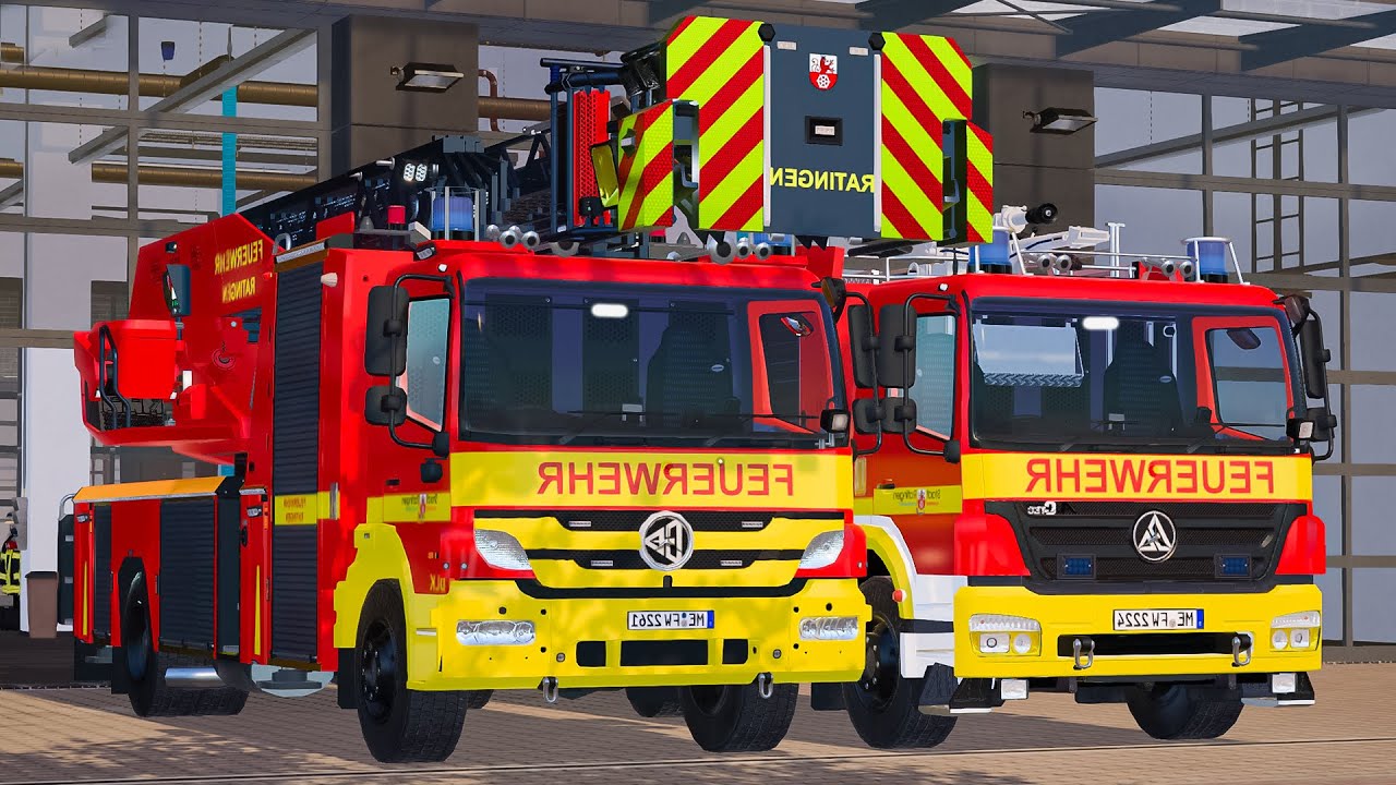 [Emergency Call 112] Bombeiros de Ratingen em Ação – Resposta de Emergência | 4K