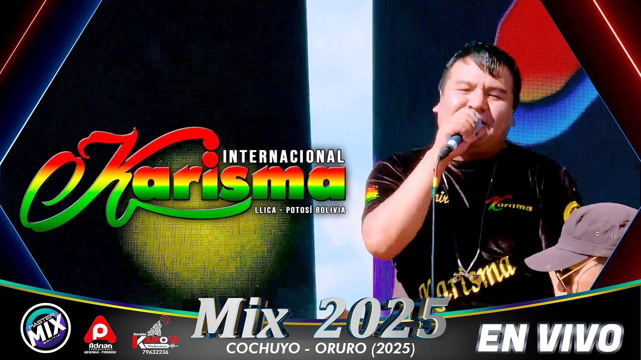Karisma de Llica en Vivo Mix 2025 (Cochuyo - Oruro) / Master Mix Bolivia