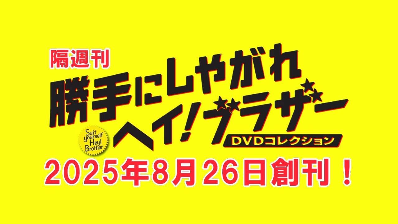 隔週刊  勝手にしやがれヘイ！ブラザー DVDコレクション【デアゴスティーニ】