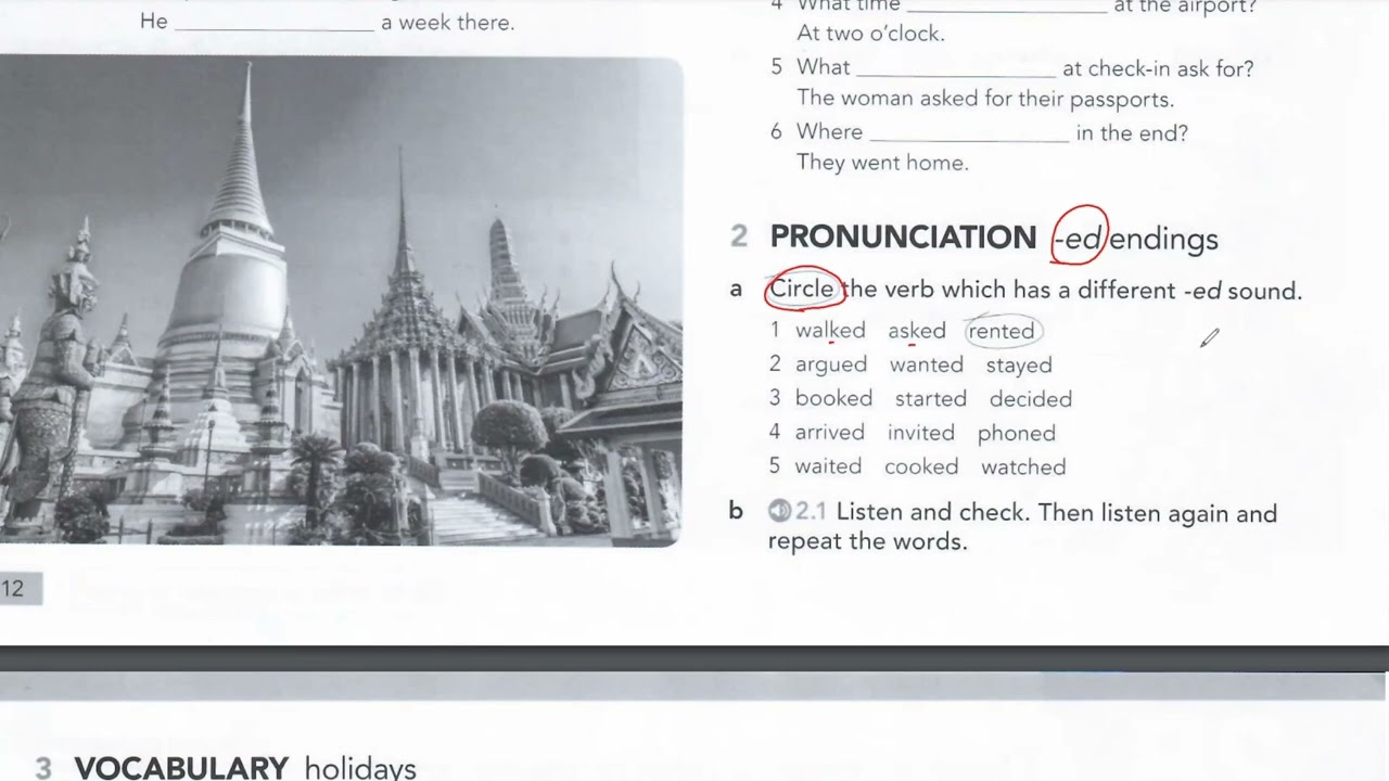English File, Pre Intermediate Workbook, 2A