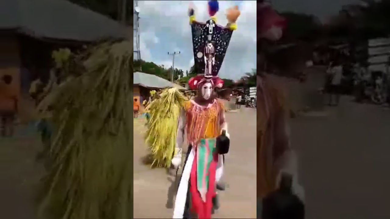 IKO FESTIVAL MASQUERADES: AFRICAN MASQUERADES FROM AFIKPO-IGBO Part 1