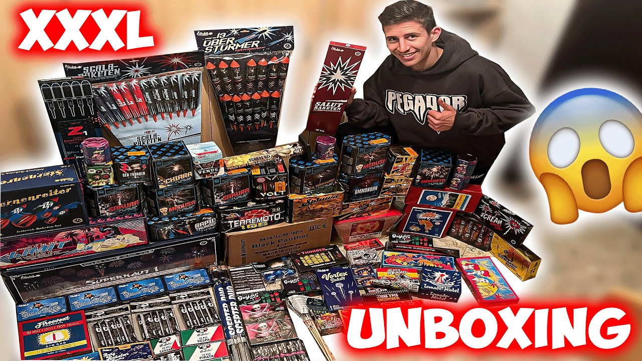XXXL 1700€ Activfire Silvester Feuerwerk Unboxing 2023/24😱🎆