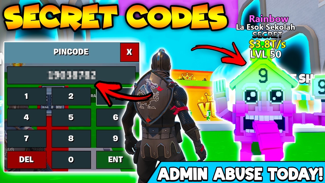 *NEW* Go Up For Brainrots Secret Codes Fortnite Steal The Brainrot Admin Codes! (New Secret Codes)
