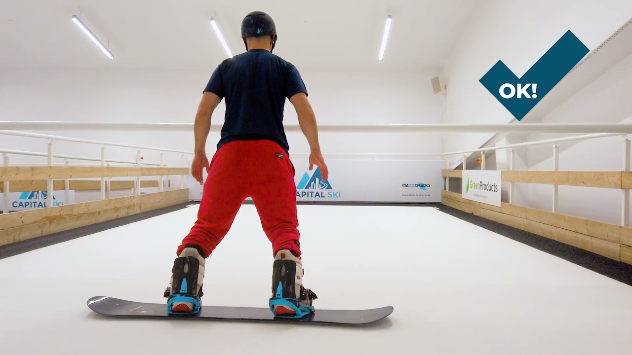 Snowboard pod dachem w Capital Ski - pierwsze kroki na halowych stokach cz.3