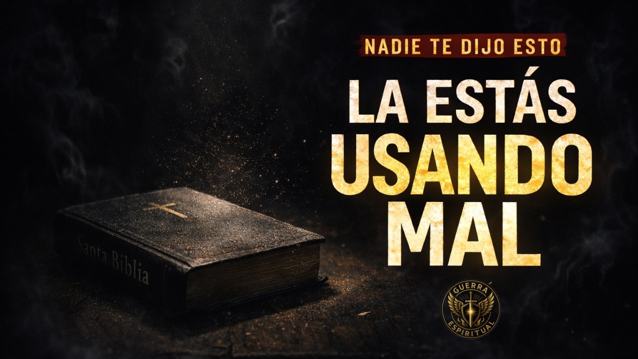 La Biblia NO es un libro devocional… es un ARMA contra el enemigo!