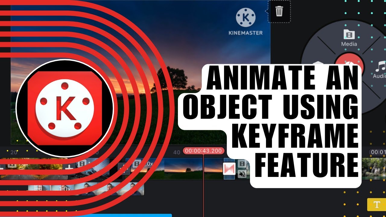 How to Animate an Object using Keyframe Feature on KineMaster | Keyframing Tutorial