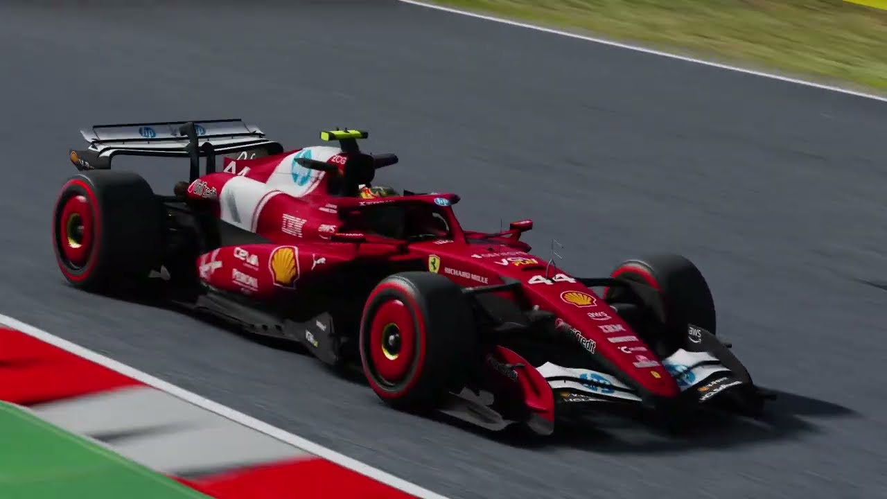 Ferrari F1 2026 with V12 Power Roars in Barcelona! | Assetto Corsa | TheRacingPoint