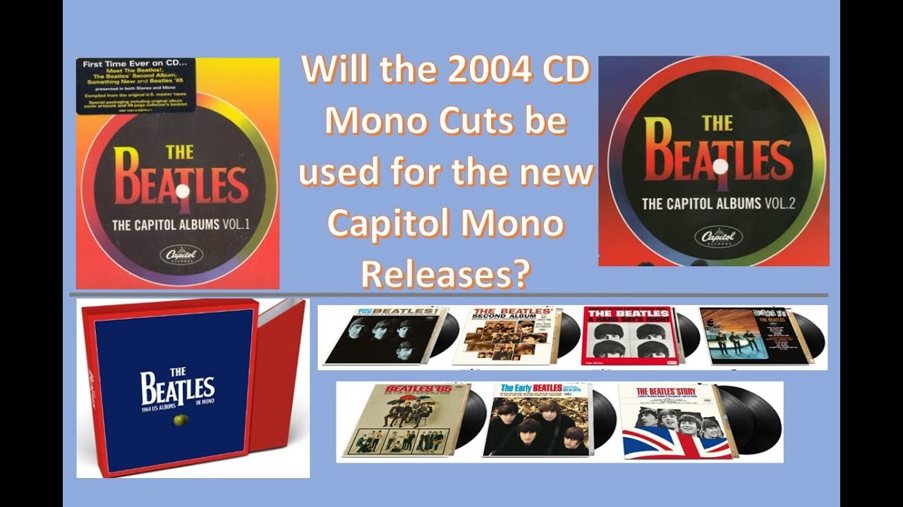 Master Tapes Mystery - The Beatles US Capitol Mono Reissues (Episode 191)