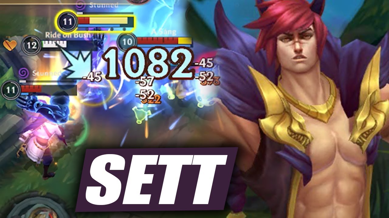 Wild Rift Sett Baron Lane Gameplay in Season 15 (Build & Runes)