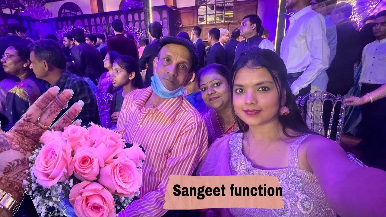 Sangeet Mai kiya dance krke thak gye 😩 || enna pyara gown hai || kolkata || alkagarwal
