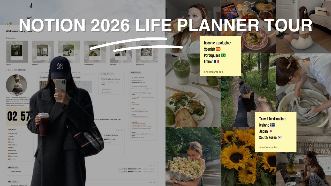 How I’m Organizing My Entire Life in Notion for 2026 ⭐️