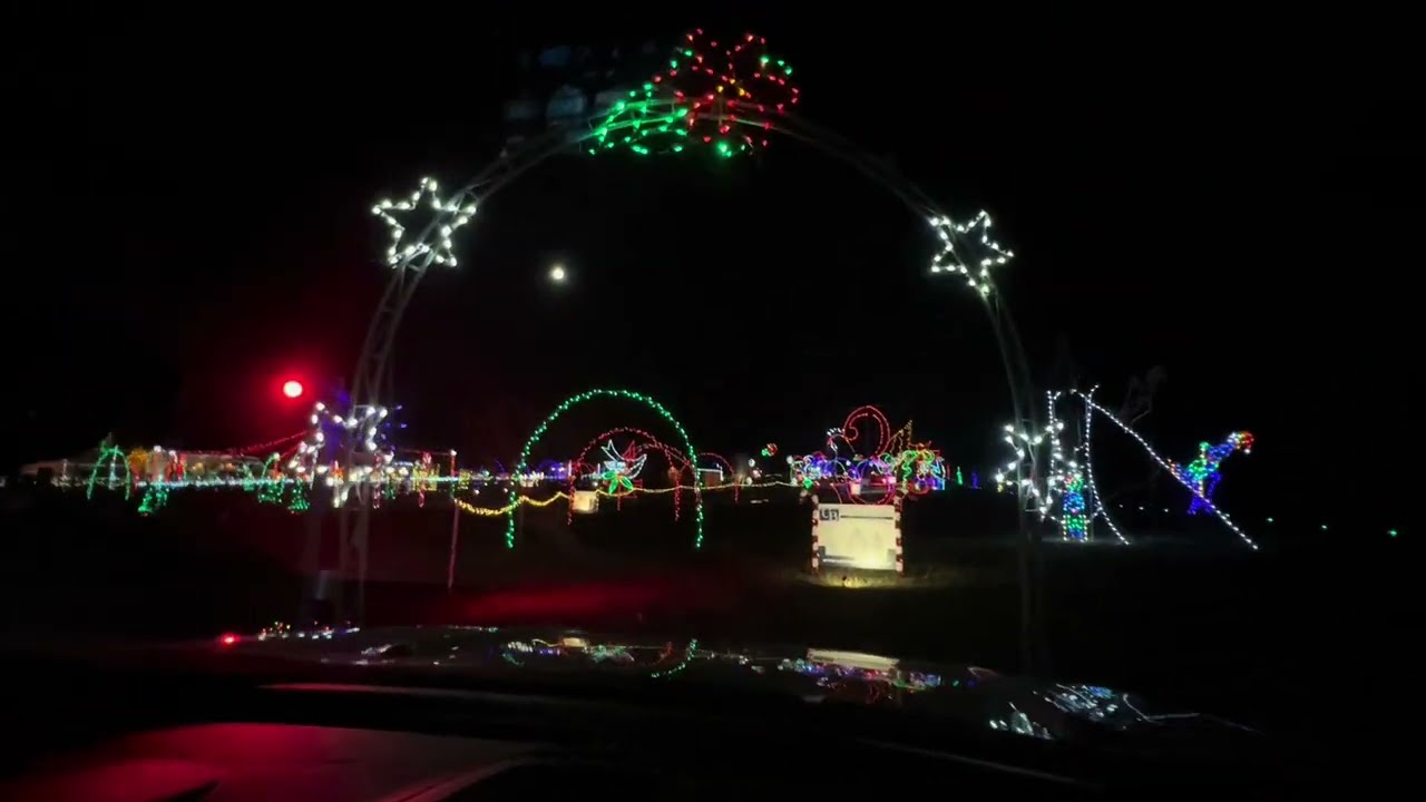 Christmas Lights at Chad’s Winter Wonderland