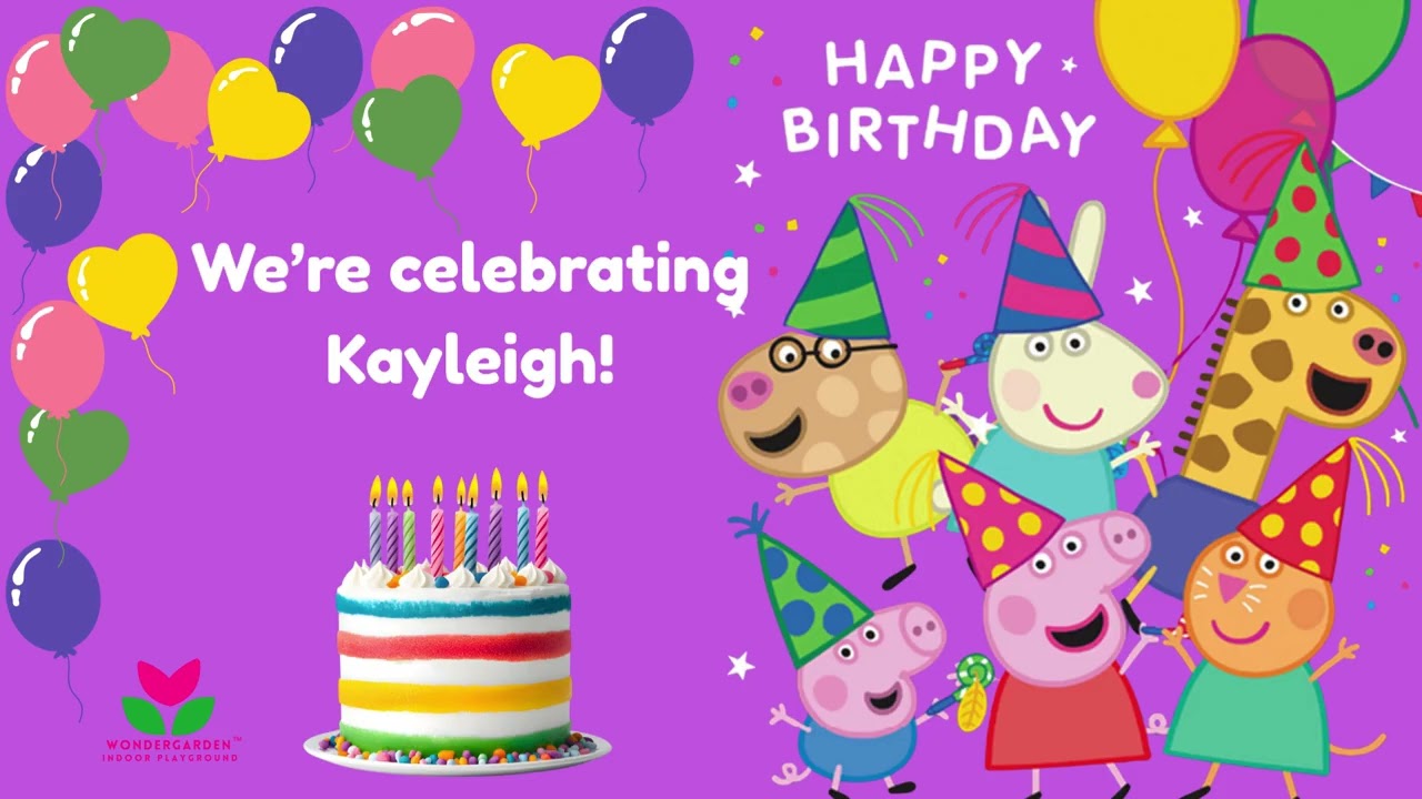 Happy Birthday Kayleigh!