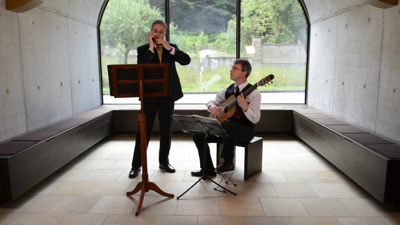 Ulrich & Gregor Lisson, Harmonica and Guitar - Sonata No.6 (Paganini)
