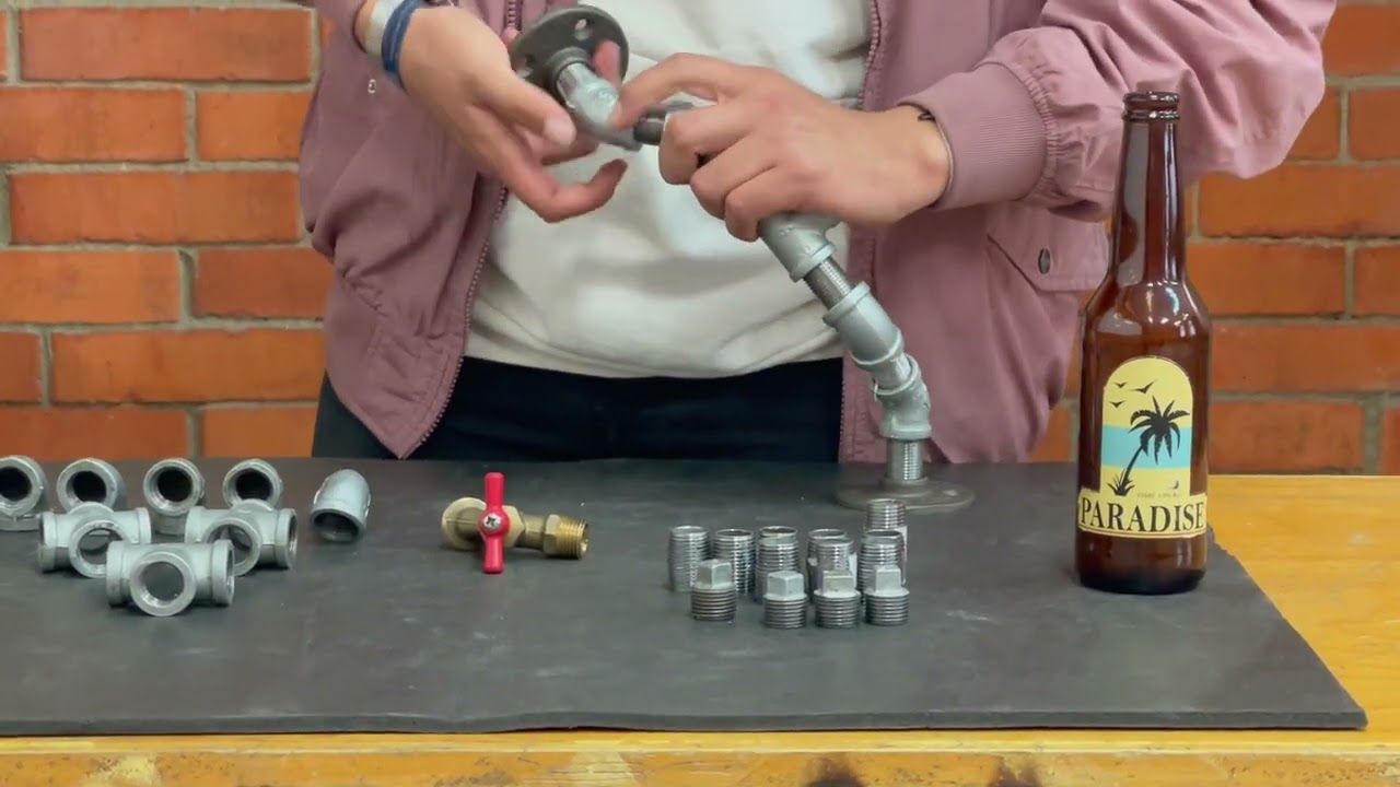 Dosificador de bebidas de Tubo Galvanizado