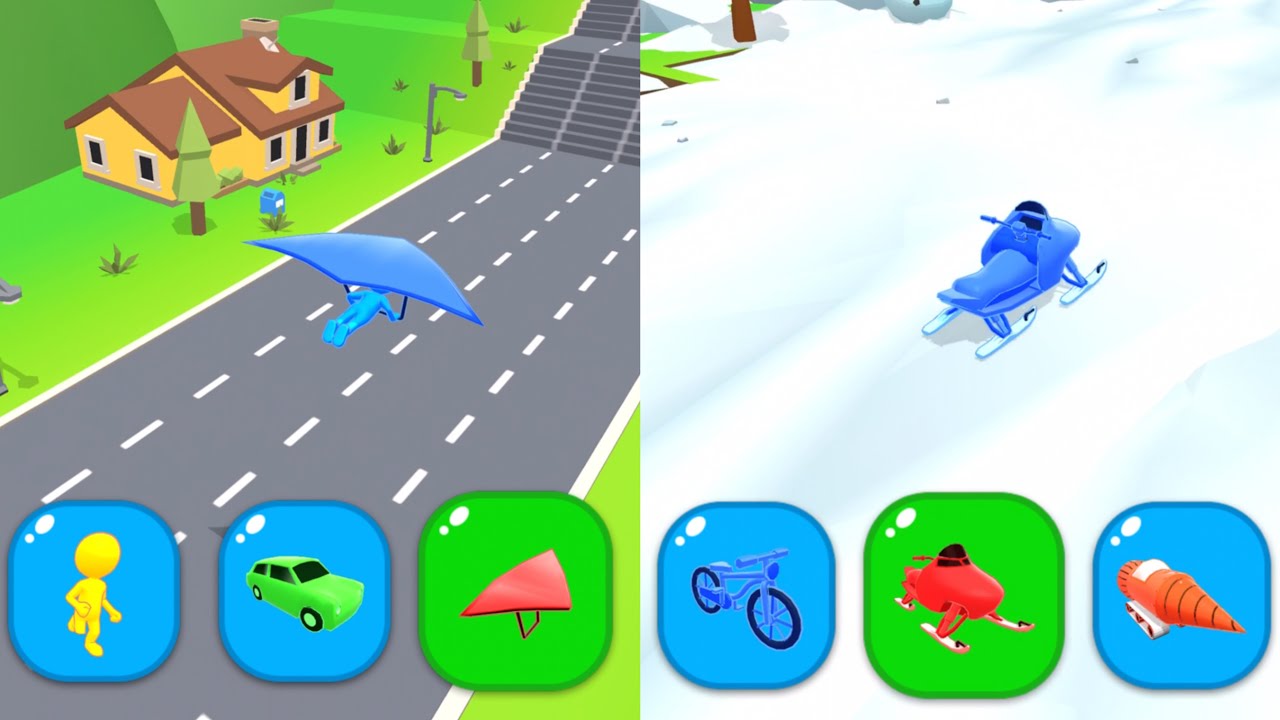 Shape-shifting - Level 1-20 Gameplay Android, iOS