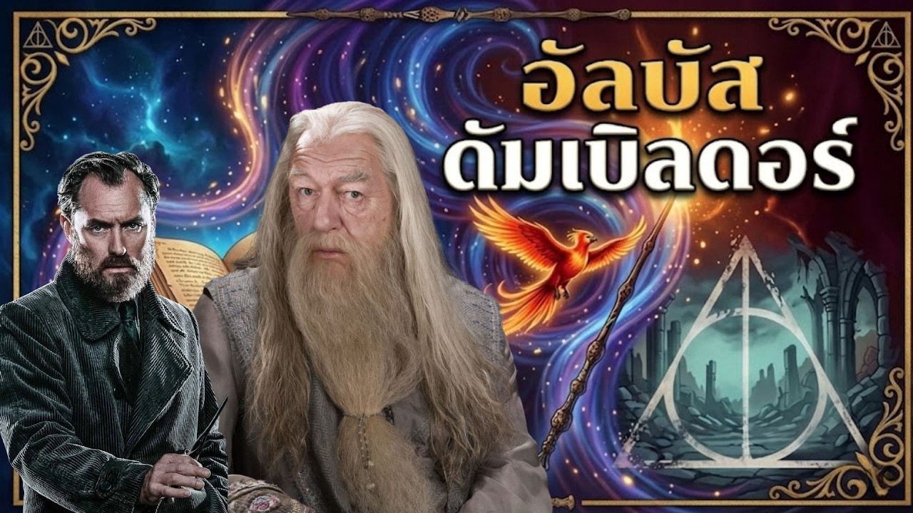 ⚡ อัลบัส ดัมเบิลดอร์ - พ่อมดที่แข็งแกร่งและยิ่งใหญ่ที่สุดตลอดกาล | แฮร์รี่ พอตเตอร์ | BOOK & BED
