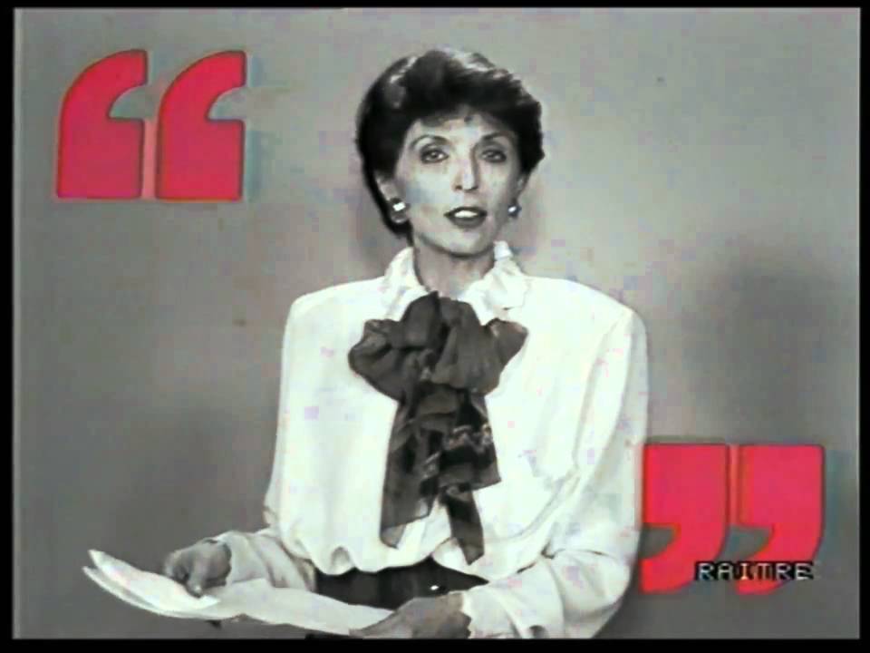 Programmazione televisiva pomeriggio sera del 16.1.1991  Annunciatrice Maria Brivio