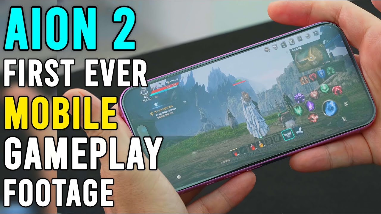 AION 2 Mobile Gameplay Showcase First EVER