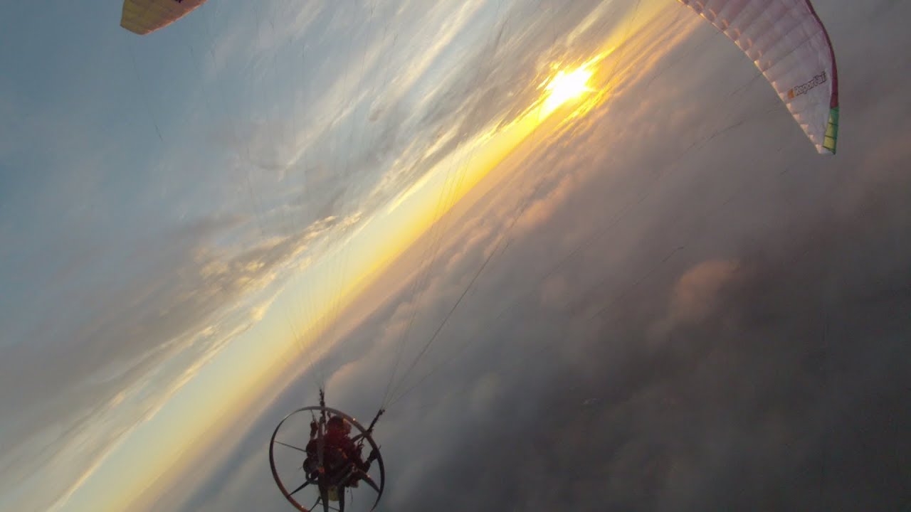 Homemade paramotor smoke system