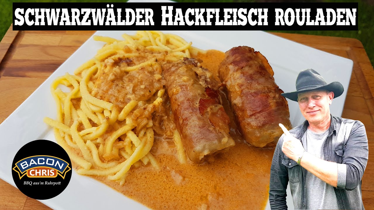 Schwarzwälder Hackfleisch Rouladen 🤠🔥🔥