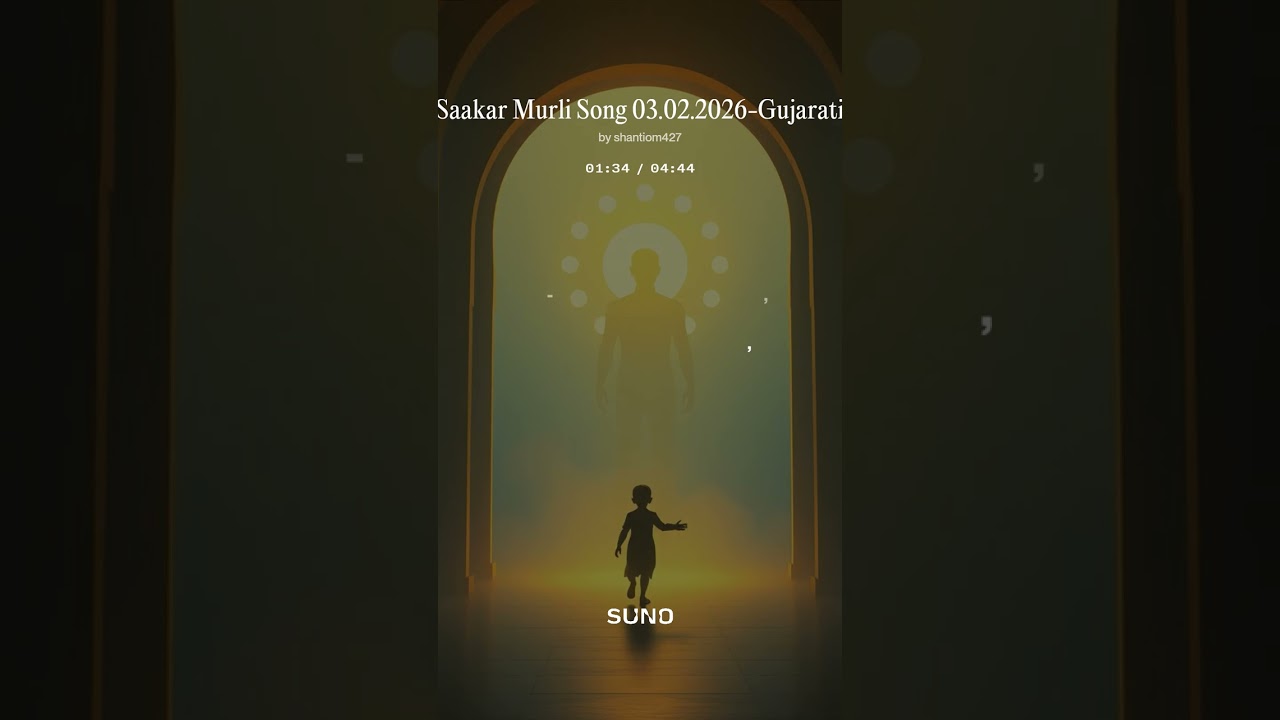 Saakar Murli Song 03.02.2026- Gujarati