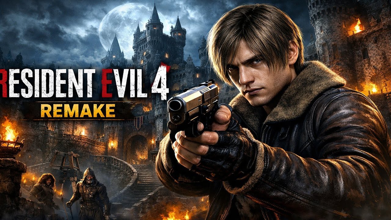 [LIVE] UM NOOB JOGANDO RESIDENT EVIL 4 REMAKE NO INTENSO NO PC