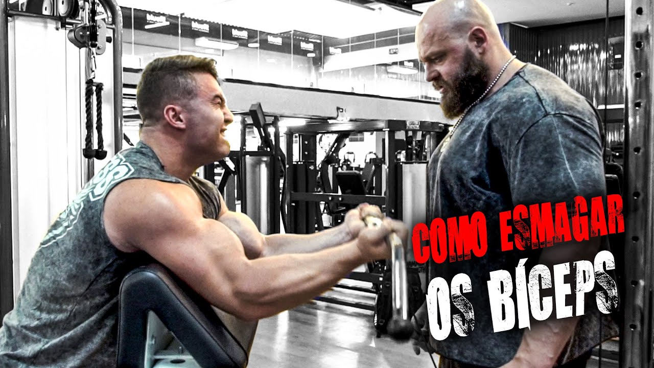 TREINO SINISTRO DE BÍCEPS - PACHOLOK E ZANCANELLI