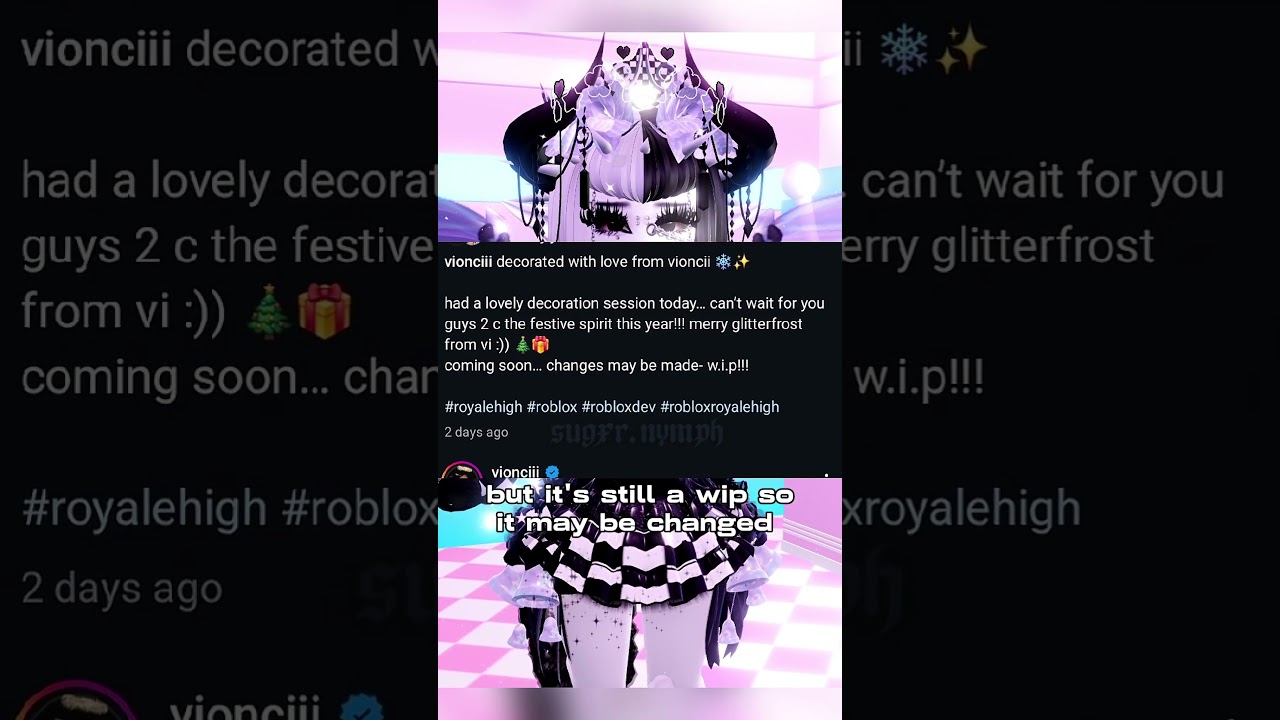 glitterfrost leaks 🎄❄️ #royalehigh #royalehighcontent #roblox
