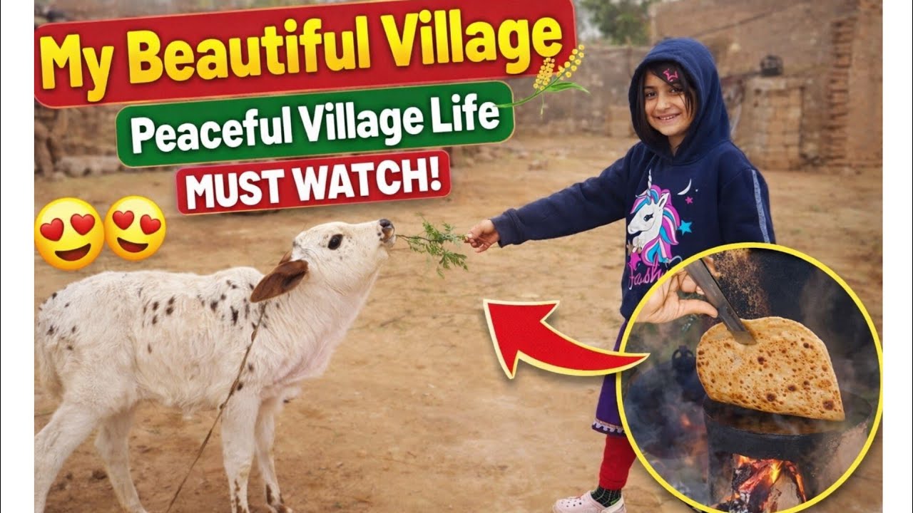 Hidden Beauty of My Village 😍🌾Real Desi Village Life