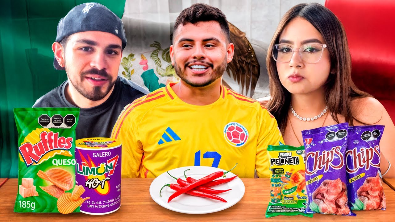 PROBANDO LOS DULCES MÁS PICANTES DEL MUNDO 🌶 | Con JuanGuarnizo y LaParce